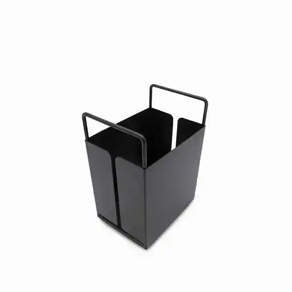 Cubertero Cuadrado Negro Ambiente Gourmet