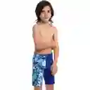 Pantaloneta Baño Jammer Breezy Palm Junior Masculino 8 Speedo