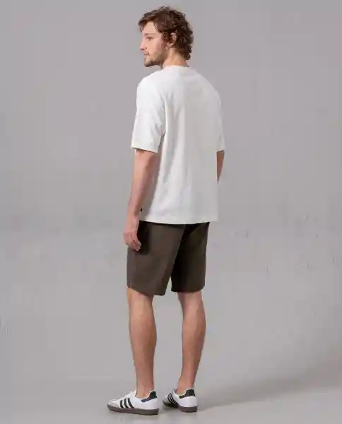 Camiseta Hombre Crudo Marfil Claro Talla M 95484 Rifle