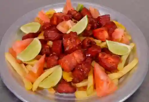 Costilla de Cerdo Ahumada a la Bbq