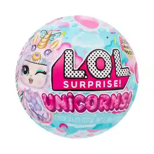 Lol Esfera Con Muñeca Sorpresa Unicorn Tots