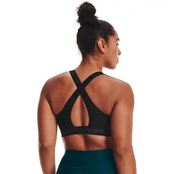 Under Armour Top Crossback Entrenamiento Mujer Negro Talla 10