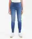 Jean Cosmo Femenino Azul Oscuro Talla 10 Chevignon