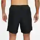 Nike Pantaloneta M Df Challenger 72In1 Correr Hombre Negro T M