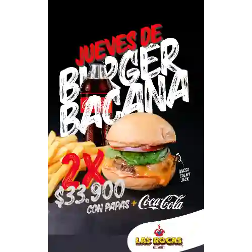 Promo Hamburguesa Bacana
