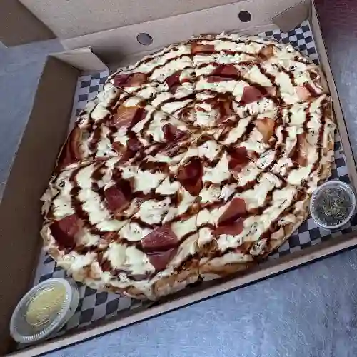 Pizzeta Pollo Bbq 30x 30