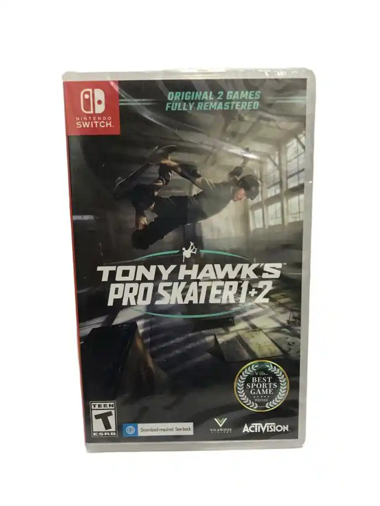 Nintendo Switch Tony Hawks Pro Skater 1 + 2 Juego Nuevo