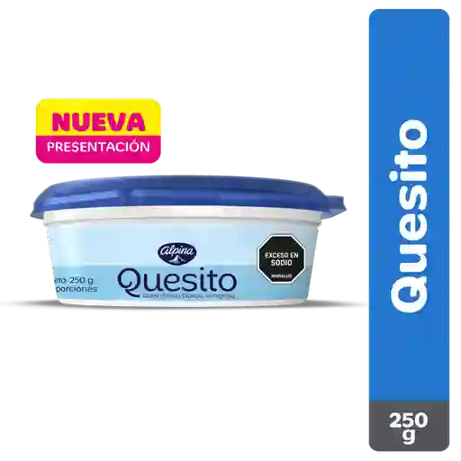 Quesito Queso Fresco Alpina 250 g