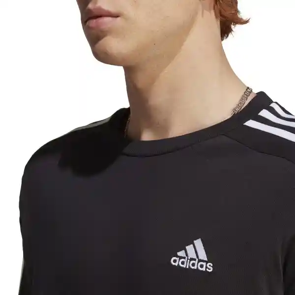 Adidas Camiseta M 3s Sj T Para Hombre Negro Talla L