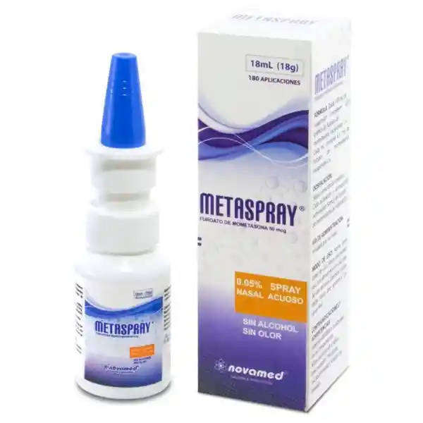 Metaspray Suspensión Nasal (50 mcg) 18 mL