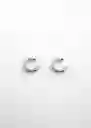 Pendientes Marcia Plata Talla 99 Mujer Mango