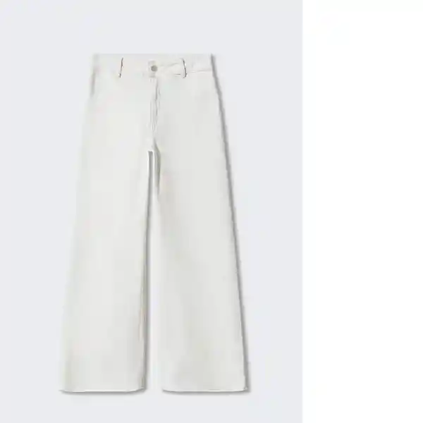 Jean Catherin Offwhite Talla 56 Mujer Mango