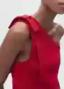 Top Spice Rojo Talla S Mujer Mango