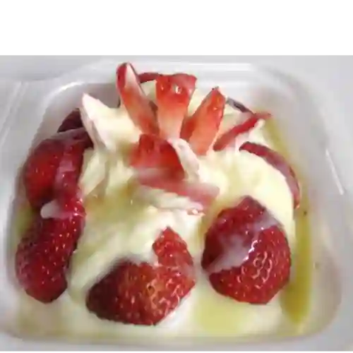 Fresas Crema Manía