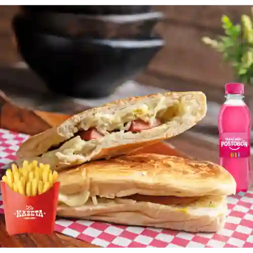 Perro Sencillo a la Plancha en Combo