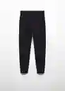 Pantalón Goliat Niños Negro Talla 12 Mango