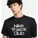 Nike Camiseta Dri-Fit Track Club Hyverse Hombre Negro Talla XL