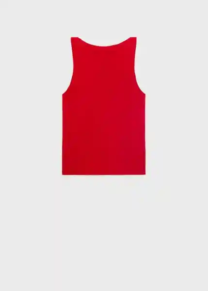 Top Suenyo Rojo Talla S Mujer Mango
