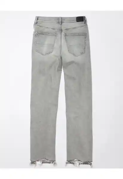 Jean Fashion Mujer Gris Talla 12 REGULAR American Eagle