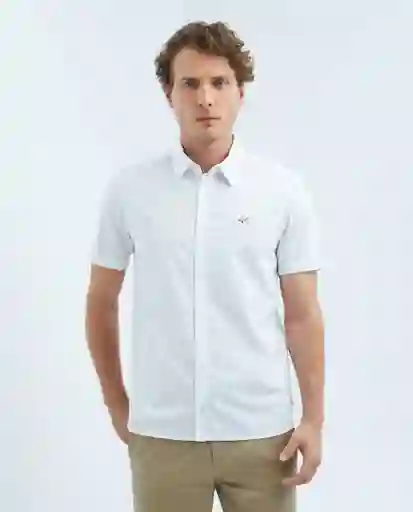 Camisas M/c Oxford Duck Blanco Talla S Hombre Chevignon