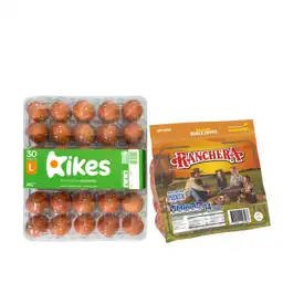 Combo Salchicha Ranchera + Huevo AA Rojo Kikes