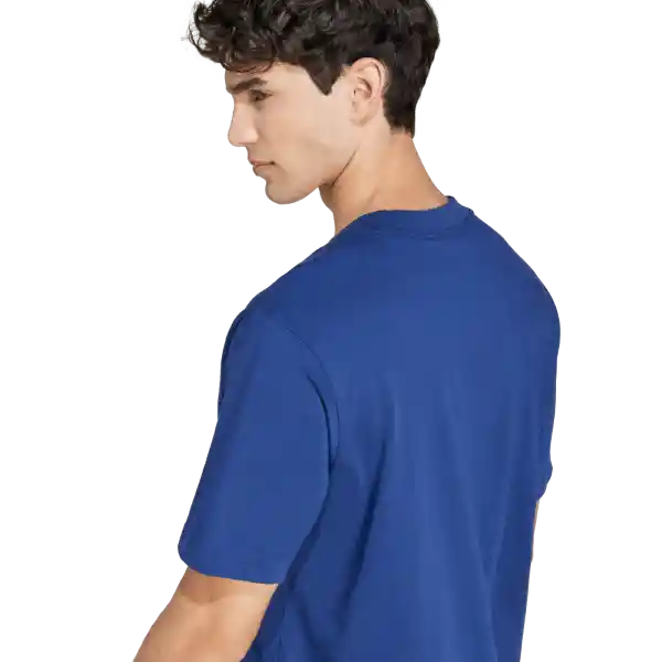 Adidas Camiseta Sl Sj Manga Corta Lifestyle Hombre Azul Talla S