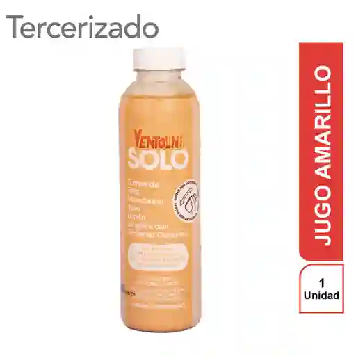 Ventolini Jugo Solo Amarillo Sin Azúcar 