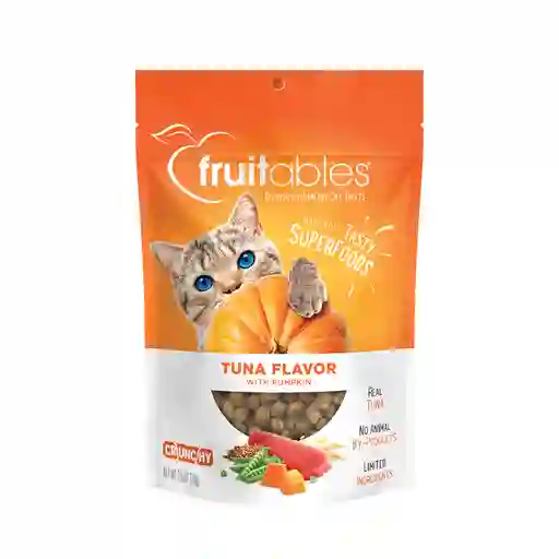 Fruitables Snaks para Gato Atún con Calabaza