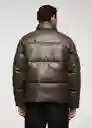 Abrigo Anorak Boulder Khaki Talla XXL Hombre Mango