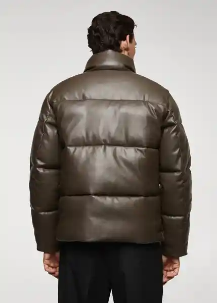 Abrigo Anorak Boulder Khaki Talla XXL Hombre Mango