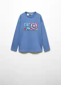 Camiseta Captain Azul Talla 10 Niños Mango