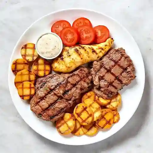 Tabla mixta a la parrilla