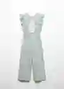 Enterizo Mono Sisi Offwhite Talla 14 Niñas Mango