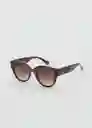 Gafas de Sol Malia Chocolate Talla 99 Mujer Mango