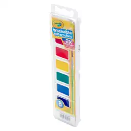 Crayola Set de Acuarelas Lavables + Pincel