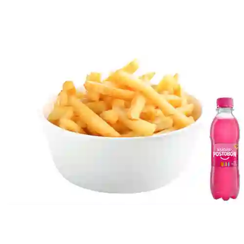 Combo Papas a la Francesa + Manzana 250 ml