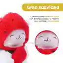 Peluche Cordero Baa Sombrero de Fresa Serie Miniso