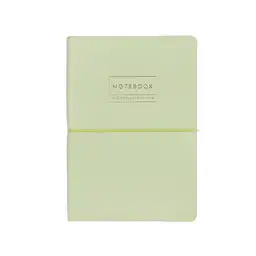 Cuaderno A5 de Tapas Duras 80 Hojas Lime Miniso