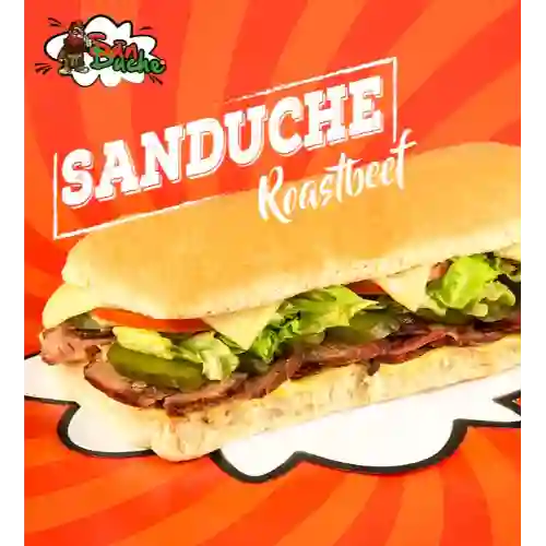 Sanduche Roastbeef Alargado en Combo