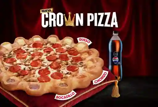 Crown Pizza Lover´s o Suprema+Gaseosa 1L