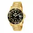 Reloj Pro Diver Hombre Oro 37160 Invicta