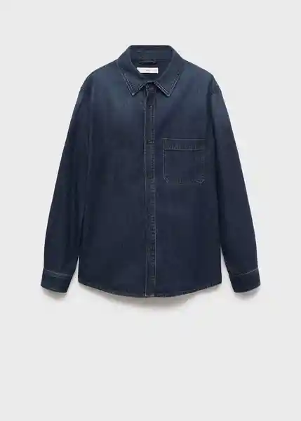 Sobrecamisa Bartow Tejano Soft Talla L Hombre Mango