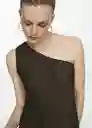 Vestido Almu Khaki Talla S Mujer Mango
