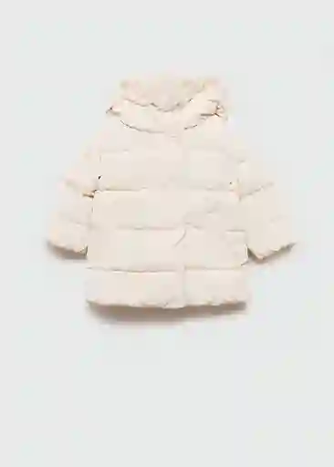 Chamarra Anorak Julie Crudo Talla 69 Niñas Mango