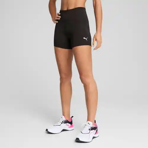 Puma Pantaloneta Train All Day Essential de Mujer Negra Talla S