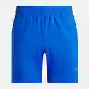 Reebok Pantaloneta Para Correr Running de Hombre Azul Talla M