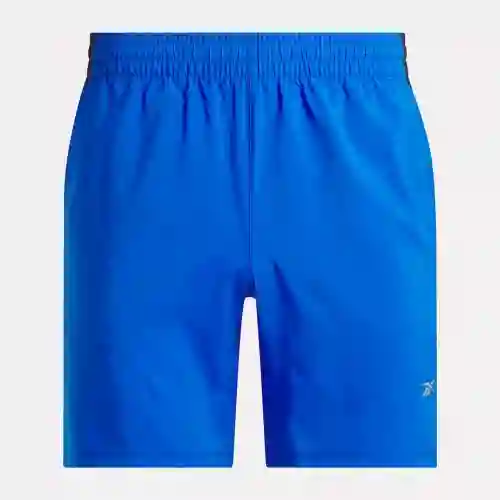 Reebok Pantaloneta Para Correr Running de Hombre Azul Talla M