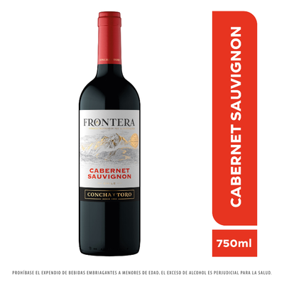 Frontera Vino Tinto Cabernet Sauvignon 750 ml