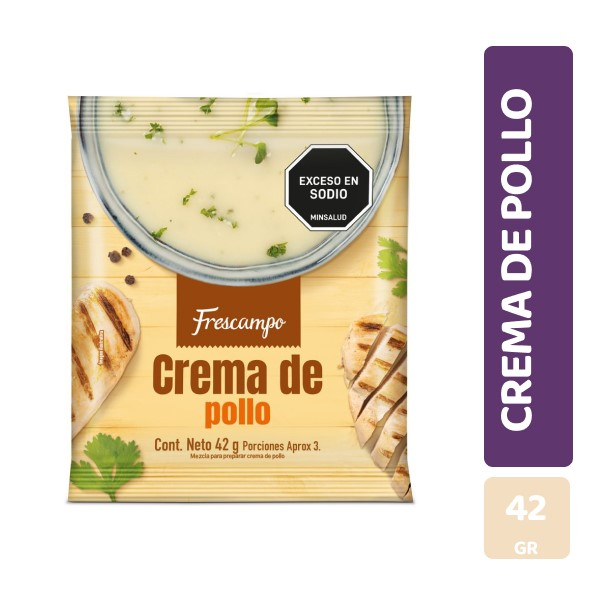Frescampo Crema de Pollo Mezcla Para Preparar 42 g