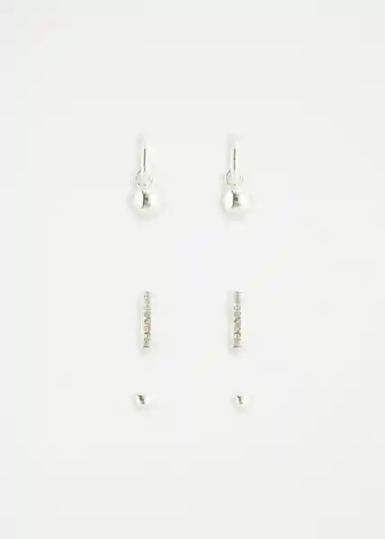 Joyeria Mujer Gris Plateado Medio 339g035 Naf Naf